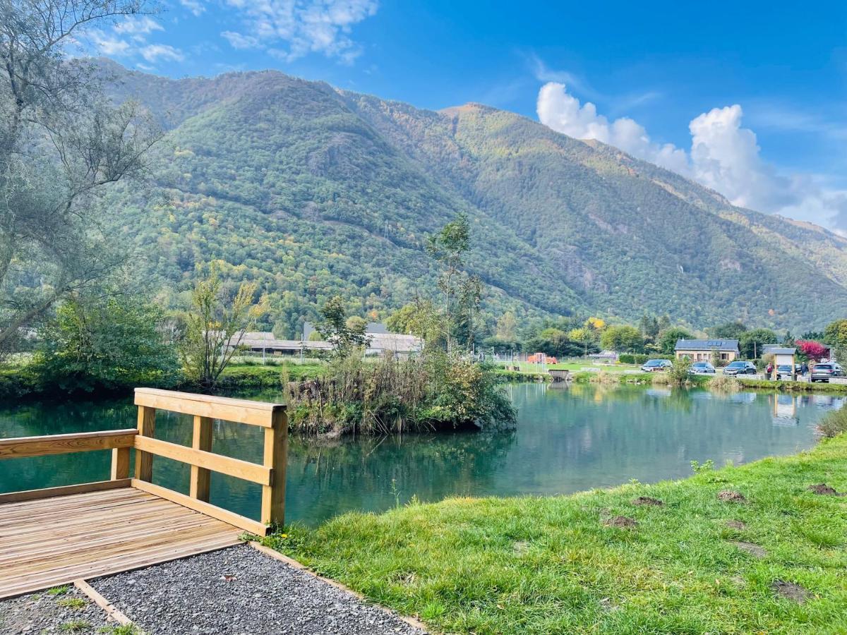 Duplex Du Pailhet, T3 Neuf, Vue Montagne, Parking, Navette Et 2 Velos A Disposition Gratuitement Bagneres-de-Luchon Exterior photo